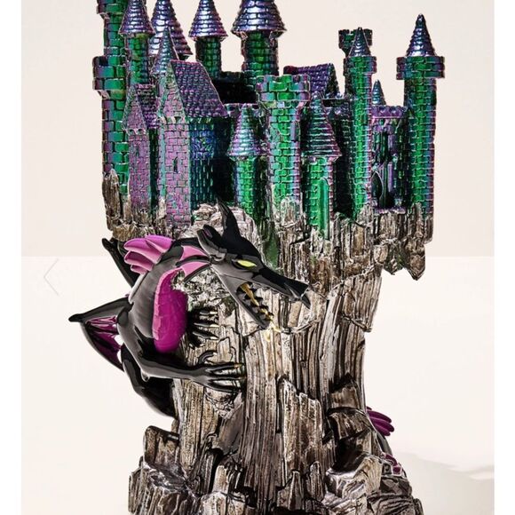 Bath and Body Works Maleficent Dragon Castle Candle Holder - Picture 4 of 5